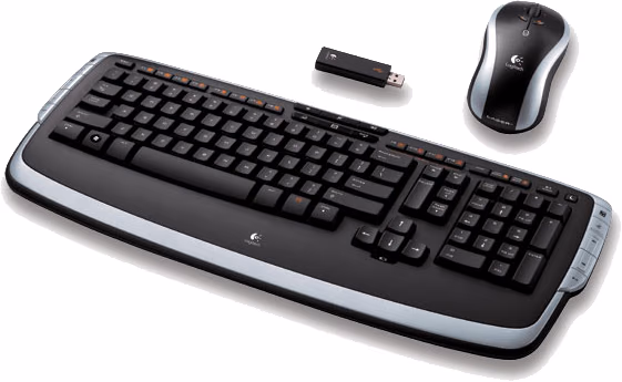 Logitech Cordless Desktop LX 710 Keyboard & Laser Mouse