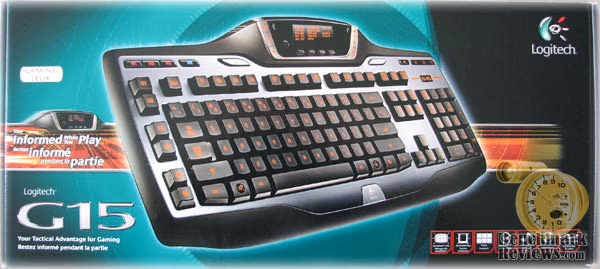 Logitech G15 2007 Programmable LCD Gaming Keyboard 920-000379