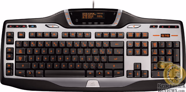 Logitech G15 2007 Programmable LCD Gaming Keyboard 920-000379 