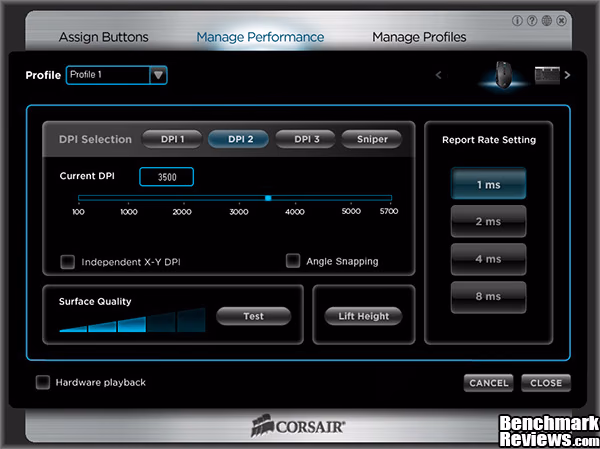Corsair M90 Software2
