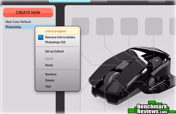 Mad Catz mous9 App Link