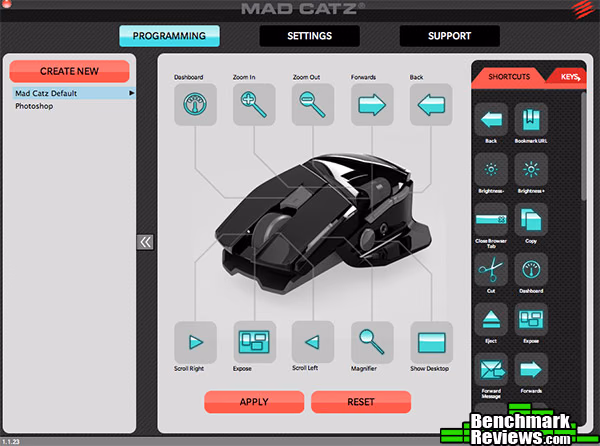 Mad Catz mous9 Profiles