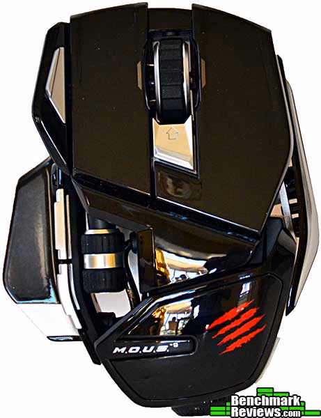 Mad Catz mous9, top view
