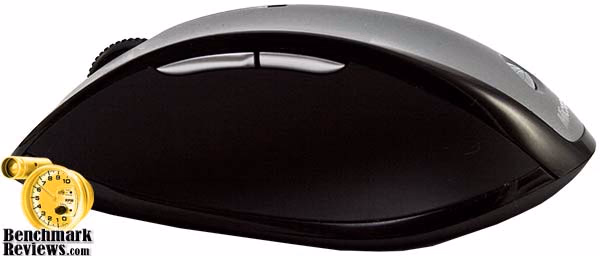 Microsoft Wireless Laser Desktop 6000 Mouse, side view