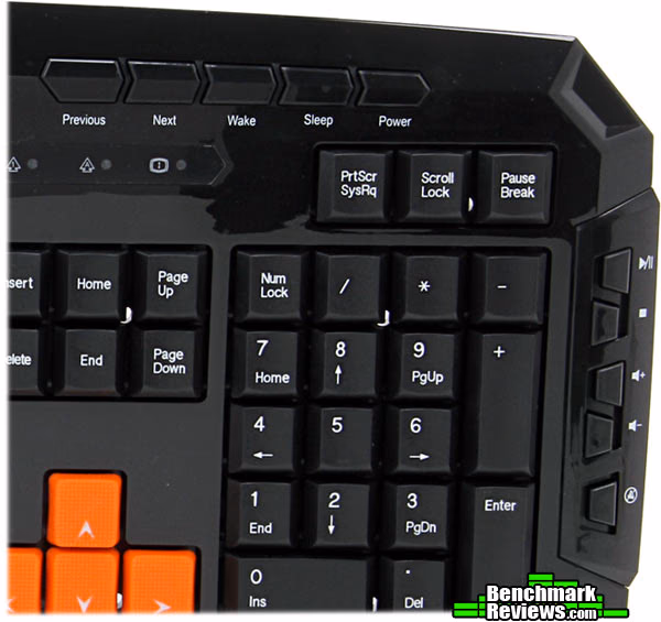 Rosewill Gaming Keyboard RK 8100 Right