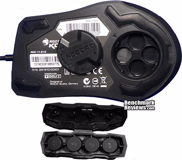 ROCCAT Kone XTD Bottom, open