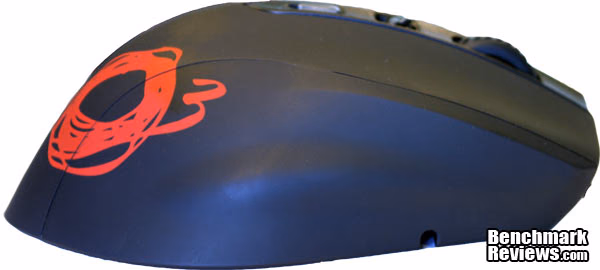 Ozone Gaming Radon 5K Gaming Mouse Left, side view