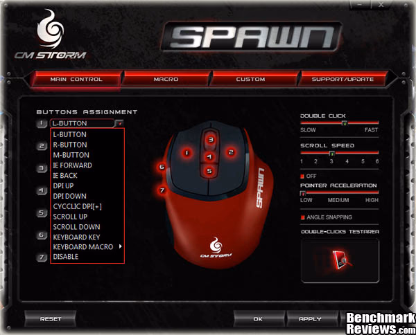 CM Storm Spawn Software Page