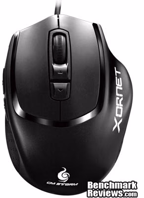 CM Storm Xornet Mouse, top view