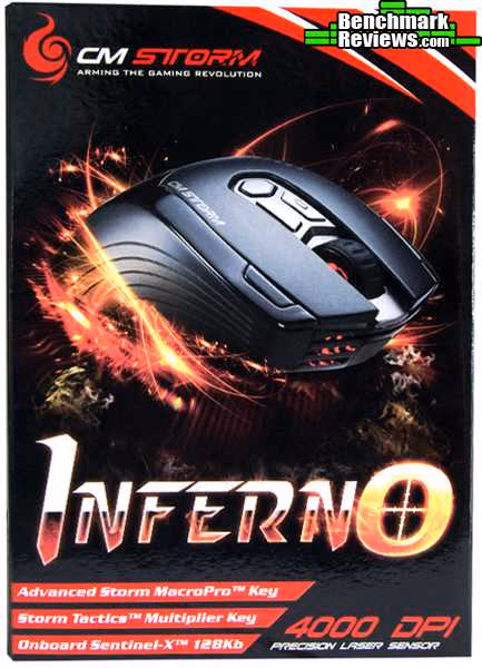CM Storm Inferno Laser Gaming Mouse SGM-4000-KLLN1-GP