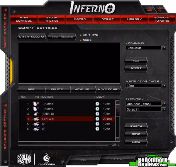 CM Storm Inferno Laser Gaming Mouse SGM-4000-KLLN1-GP