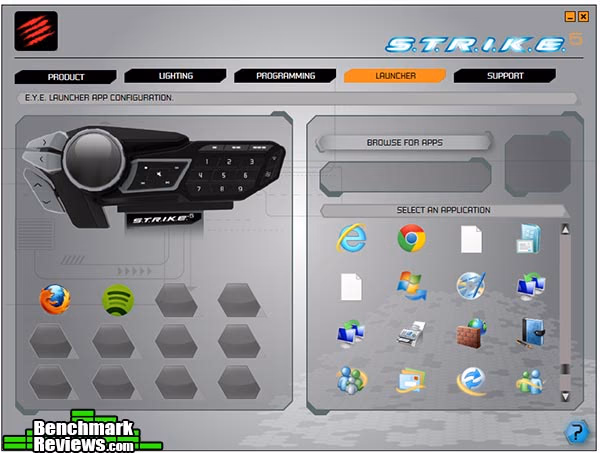 Mad Catz Strike5 Software Launcher