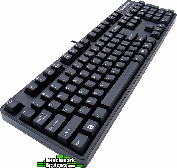 SteelSeries 6Gv2 Mechanical Gaming Keyboard Angle View Left