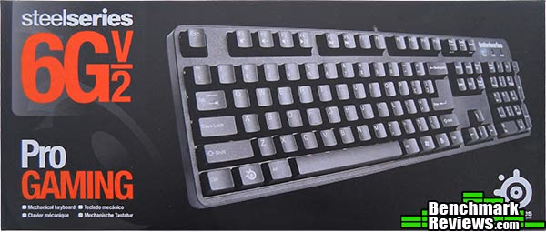 SteelSeries 6Gv2 Mechanical Gaming Keyboard, box