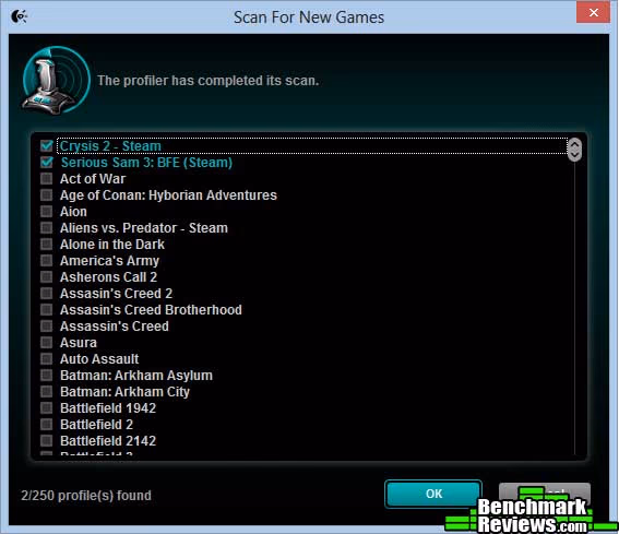 Scanned Games