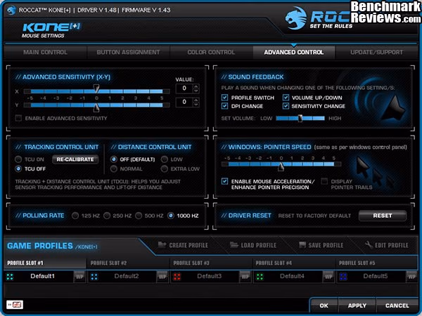 Roccat Kone%2b Gaming Mouse Settings