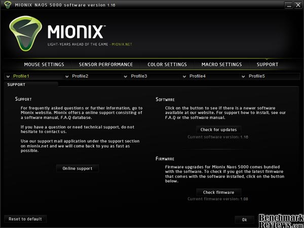 Mionix Naos 5000 Gaming Laser Mouse