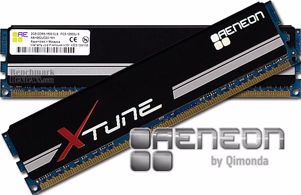 Aeneon DDR3 1600 Pair, splash