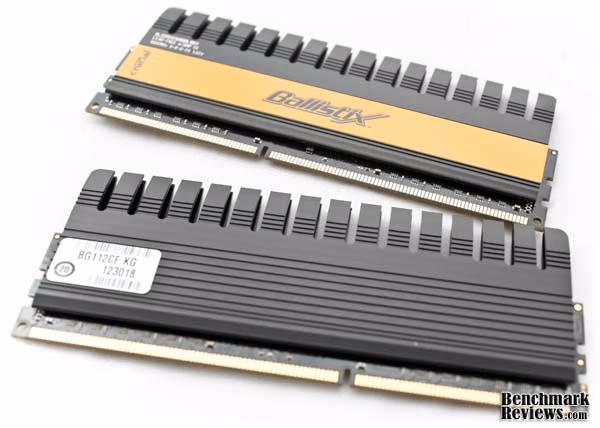 Crucial Ballistix, back view