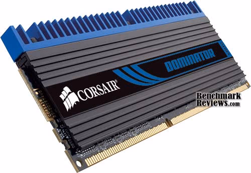 Corsair Dominator CMD12GX3M6A1600C8 Memory, angle view