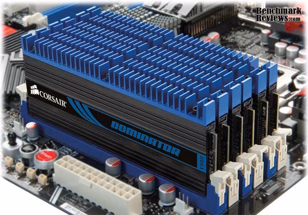 Corsair Dominator CMD12GX3M6A1600C8 Memory, installed