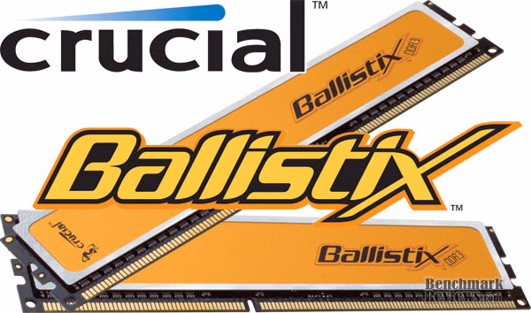 Crucial Ballistix PC3-12800 CL8 BL12864BA1608.8SFB DDR3 1600MHz 2x1GB RAM Kit 