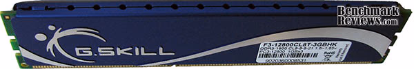 G.Skill DDR3 Module, top view