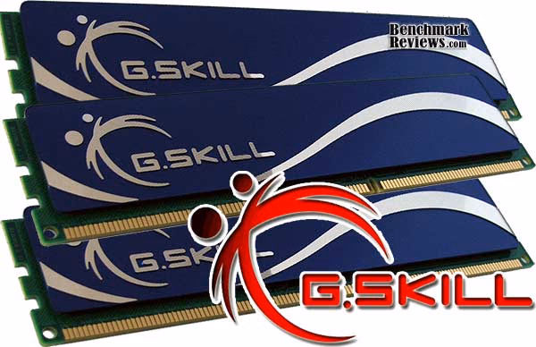 G.Skill Triple Channel DDR3 Memory, splash