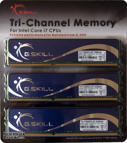 G.Skill Triple Channel Memory Kit
