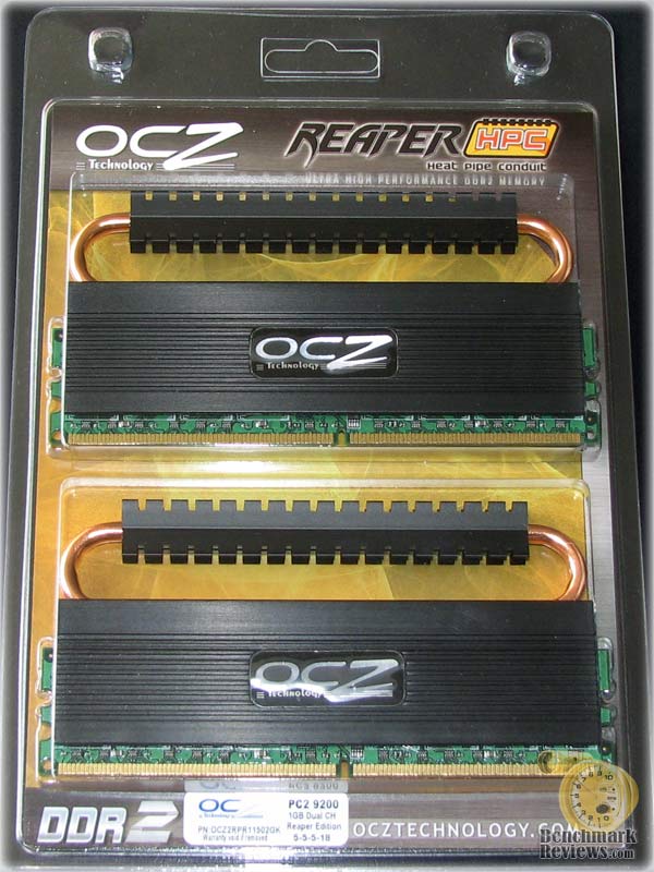OCZ Reaper HPC PC2-9200 DDR2 1150MHz RAM Kit OCZ2RPR11502GK 
