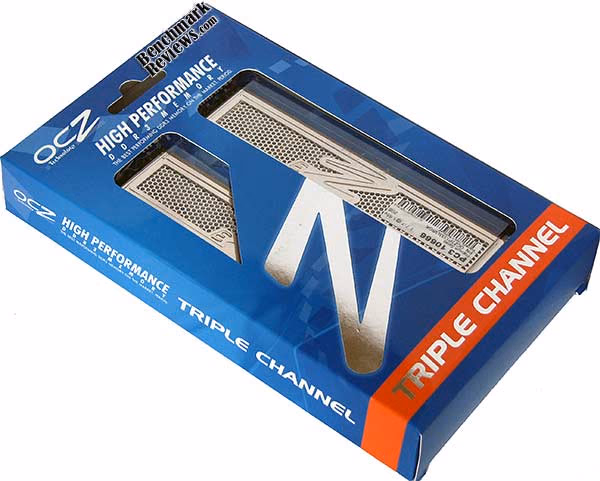 OCZ Triple Channel DDR3, package