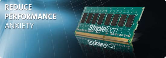  SimpleTech PC3-10600 S1024R5NP2QA DDR3 1333MHz CL9 2x1GB RAM kit 