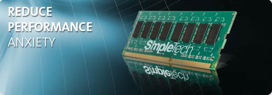  SimpleTech PC3-10600 S1024R5NP2QA DDR3 1333MHz CL9 2x1GB RAM kit 