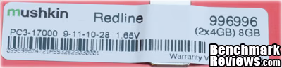 Mushkin Redline Enhanced 2133MHz