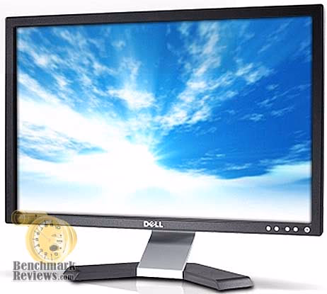 Dell E228WFP Front, angle view