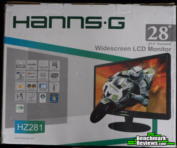 HannsG HZ281 LCD Monitor Shipping Box 001