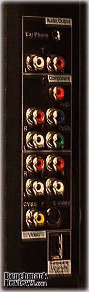 Olevia 227 Back Side Panel