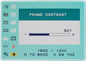DYLM26E6 OSD Frame Controls