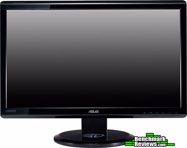 ASUS VG236H 120Hz LCD Monitor, front view