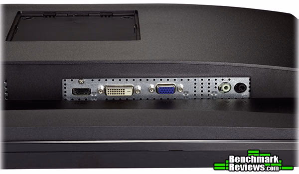 ASUS LCD Monitor VG278 Output, ports