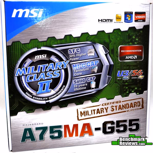 MSI A75MA G55, box