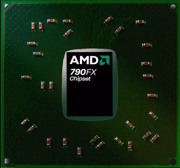 ASUS M4A79T 790FX Chip Shot