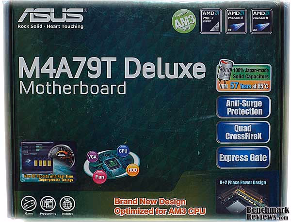 ASUS M4A79T BOX, front view
