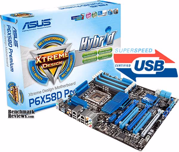 ASUS P6X58D Premium Motherboard Kit