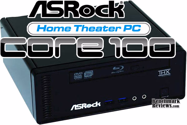 Asrock CORE 100HT HTPC Computer