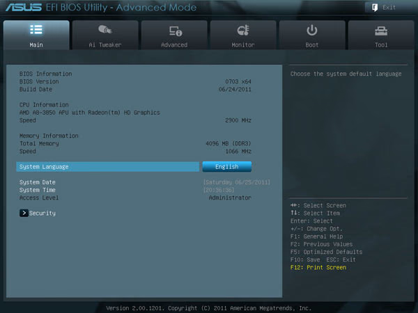 ASUS F1A75 PRO UEFI3