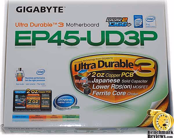 GA EP45 UD3P, box