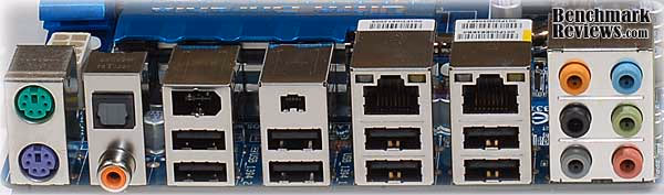 GA EP45 UD3P IO Panel