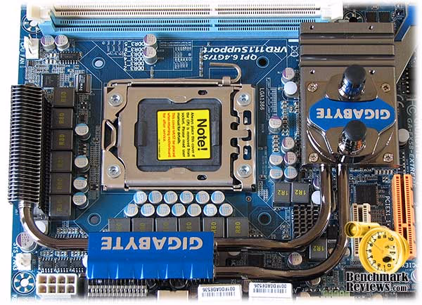 GA EX58 EXTREME UD3 Heat Pipes