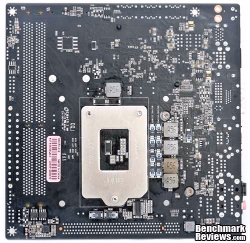 Zotac H55ITX Back View